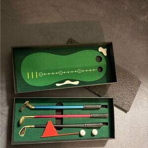 Desktop Golf Pen Set